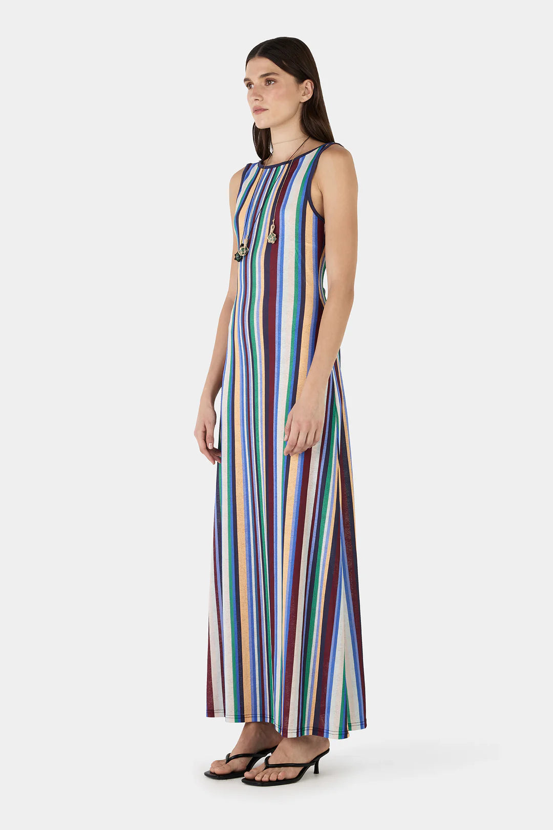 Tyra Reversible Dress Wave Length | Hansen & Gretel
