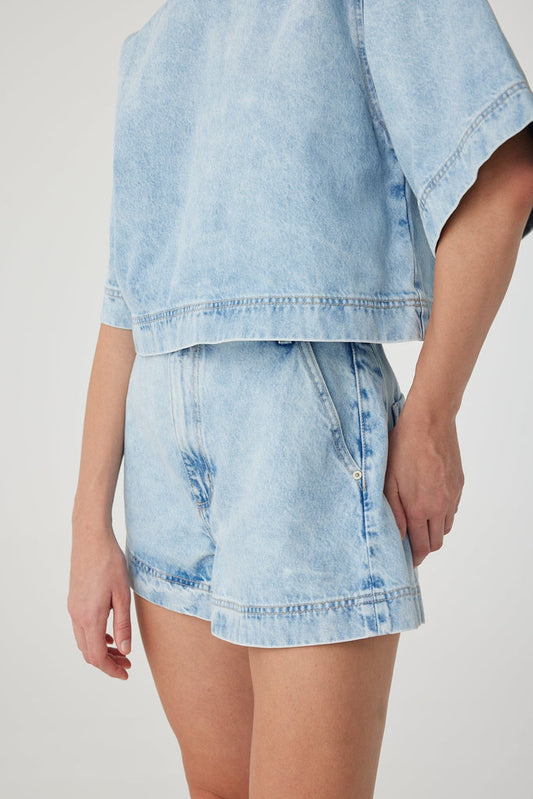 Luna Short Cloud Wash | Nobody Denim