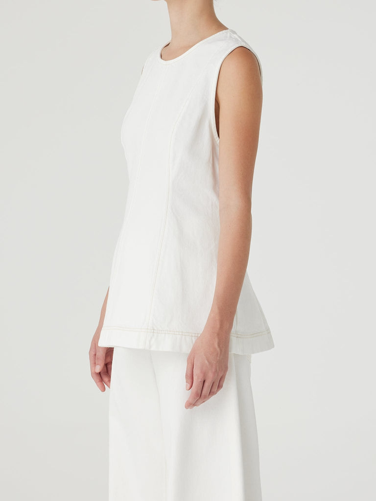 Lucille Top White | Nobody Denim