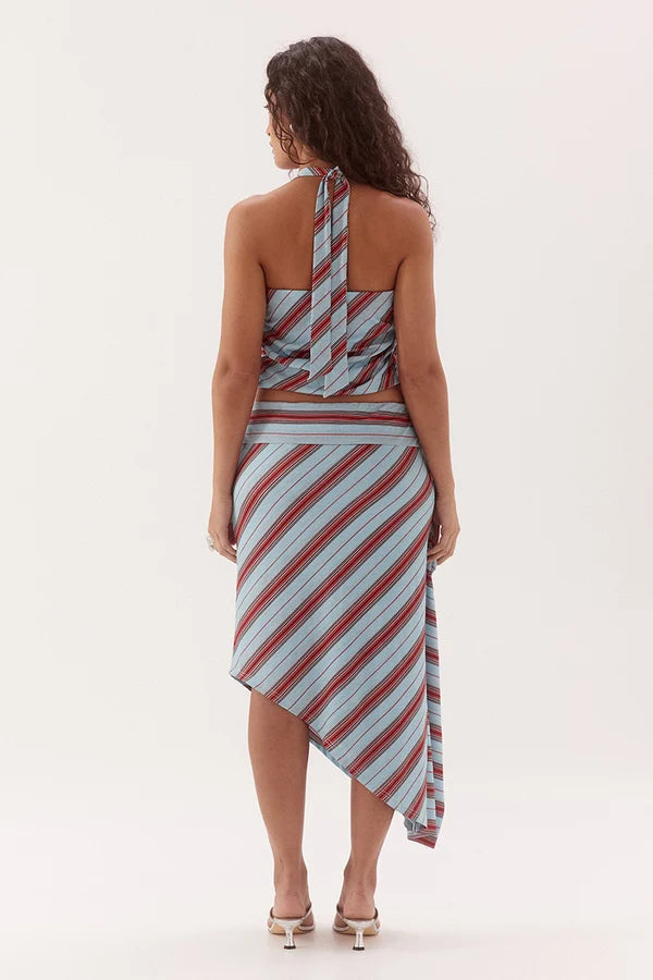 Zumi Stripe Top - Blue | Sovere
