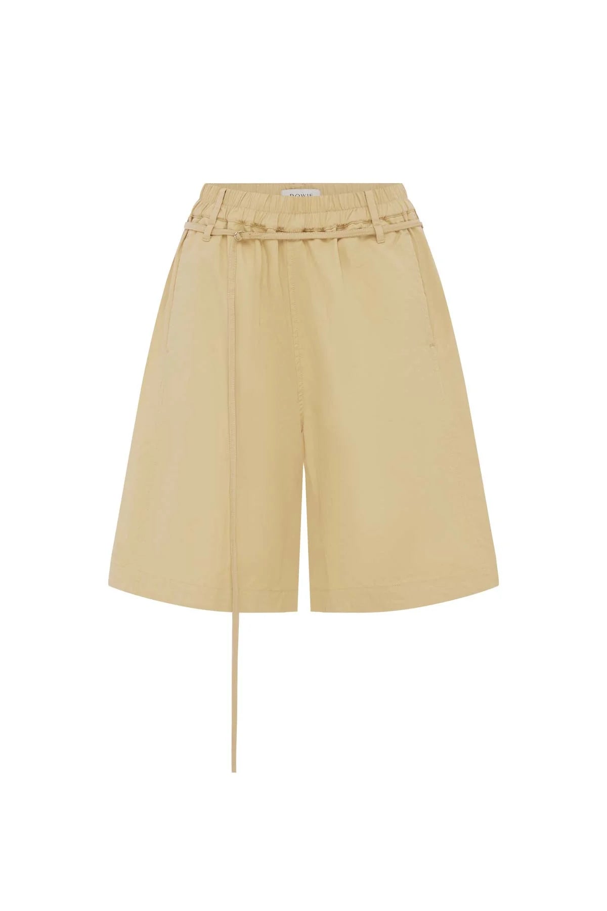 Maryanne Longline Shorts - Khaki | Rowie