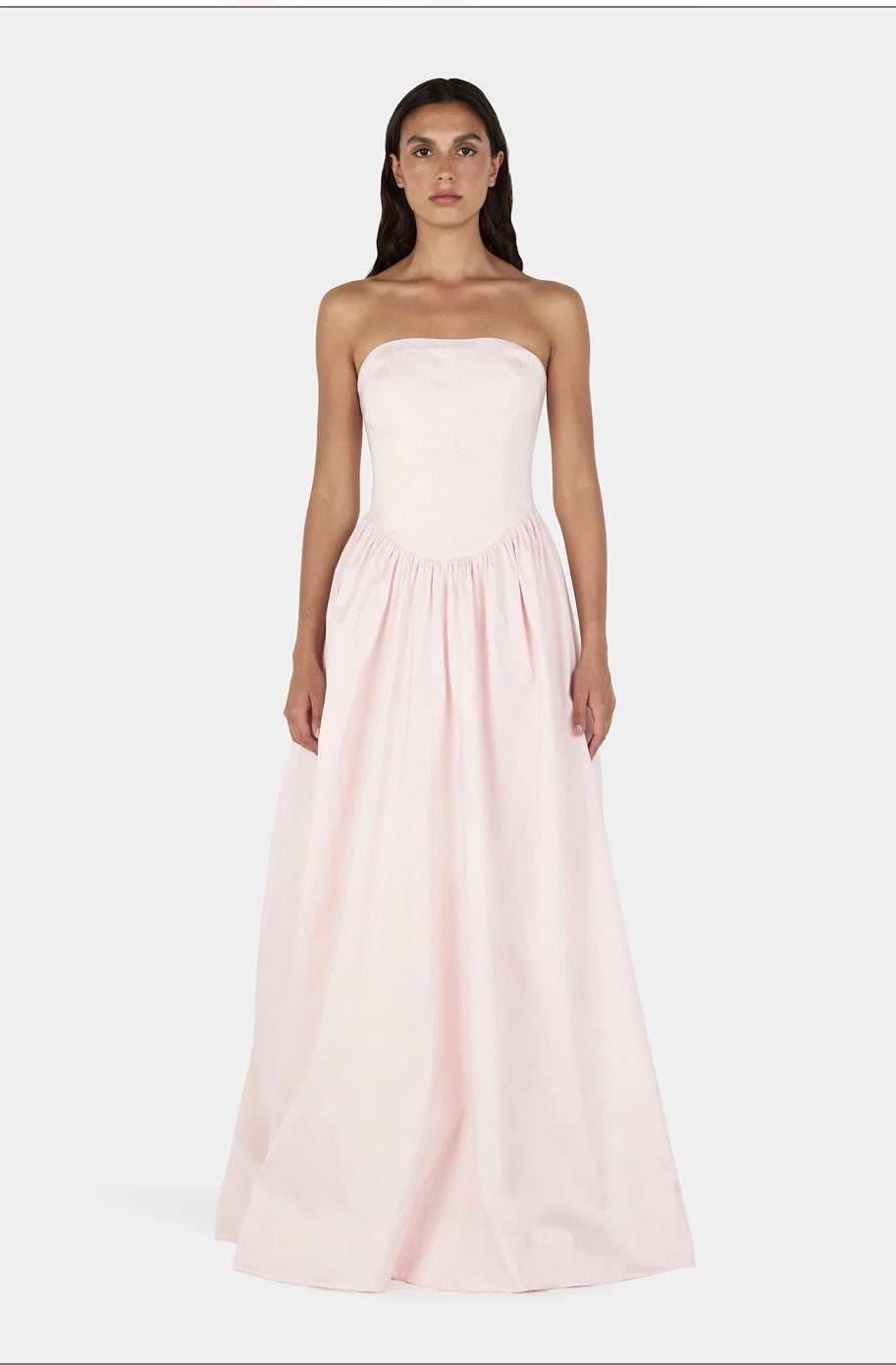 Audrey Gown Soft Pink | Hansen & Gretel