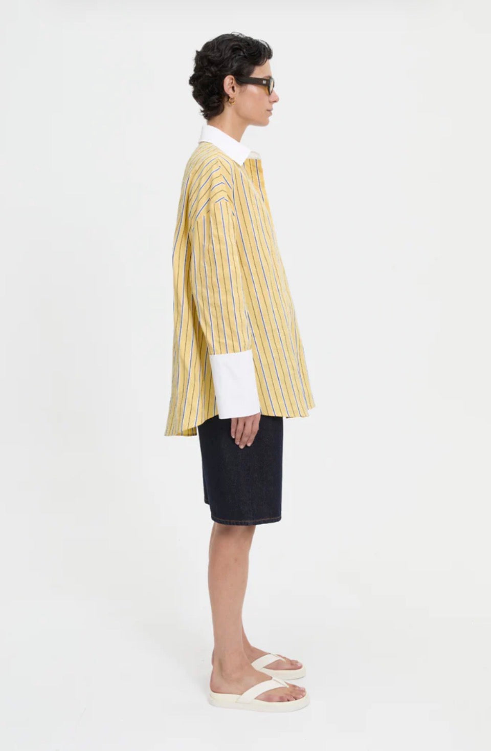Opal Shirt Yellow | Blanca