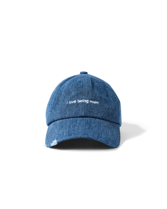 I Love Being Mum - Deep Jean Hat | i love hats