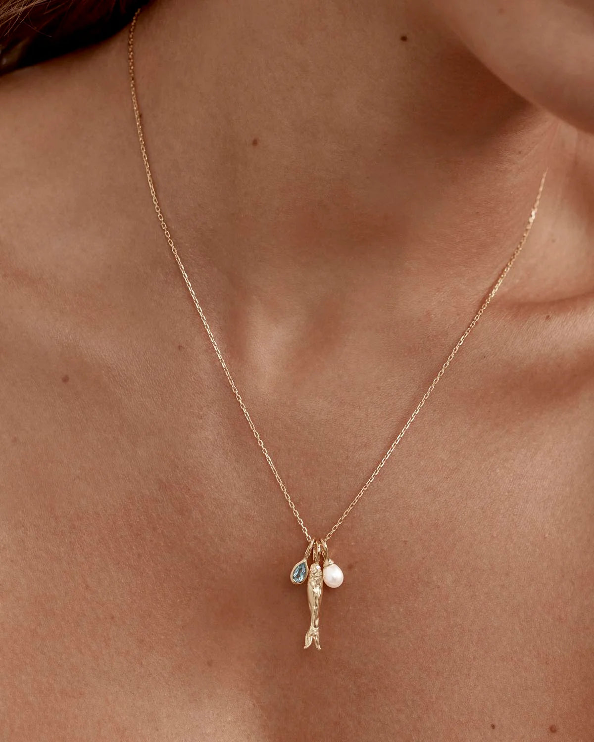 18k Gold Plated Wishing Necklace | By Charlotte