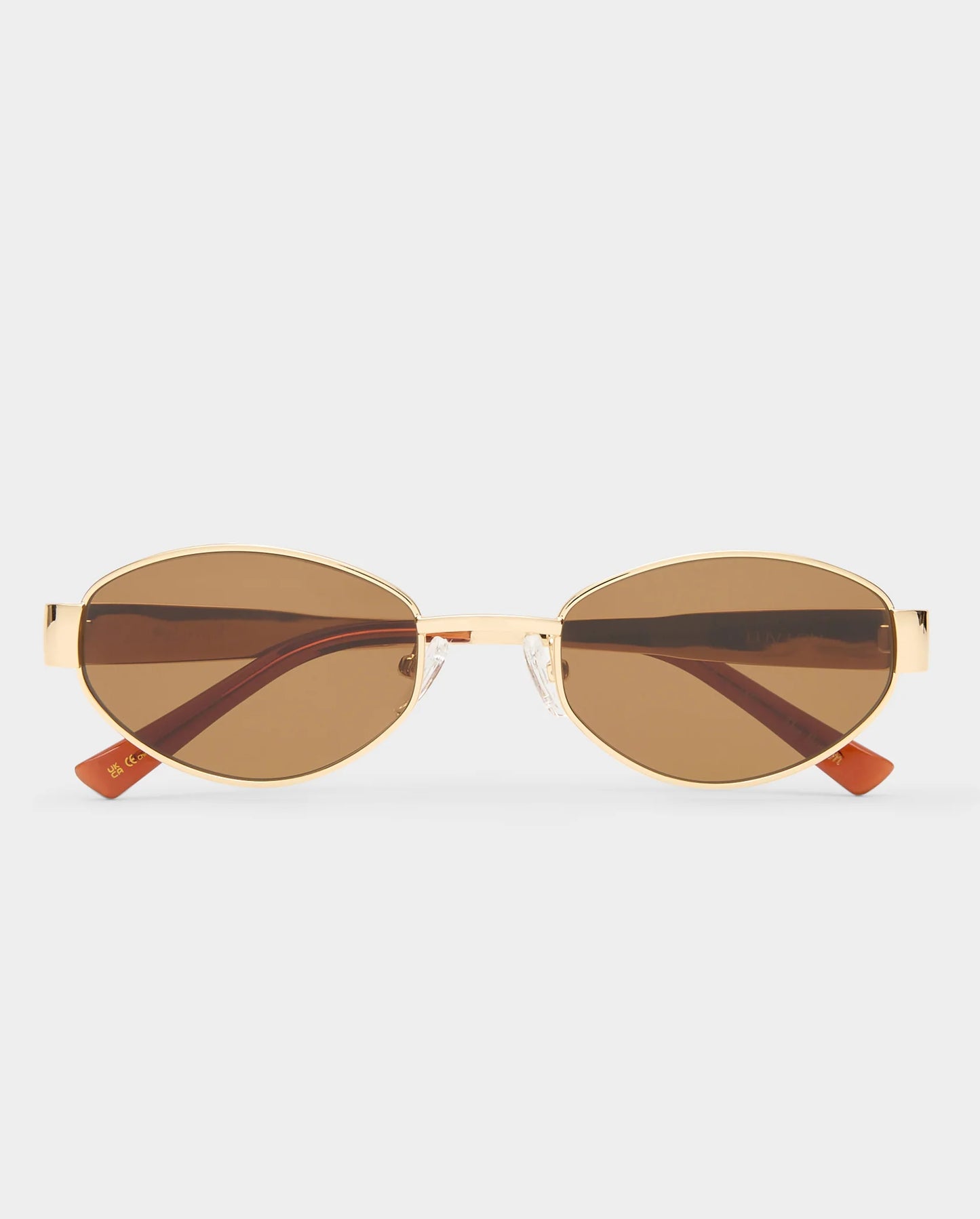 The Boston Sunglasses - Gold | Luv Lou