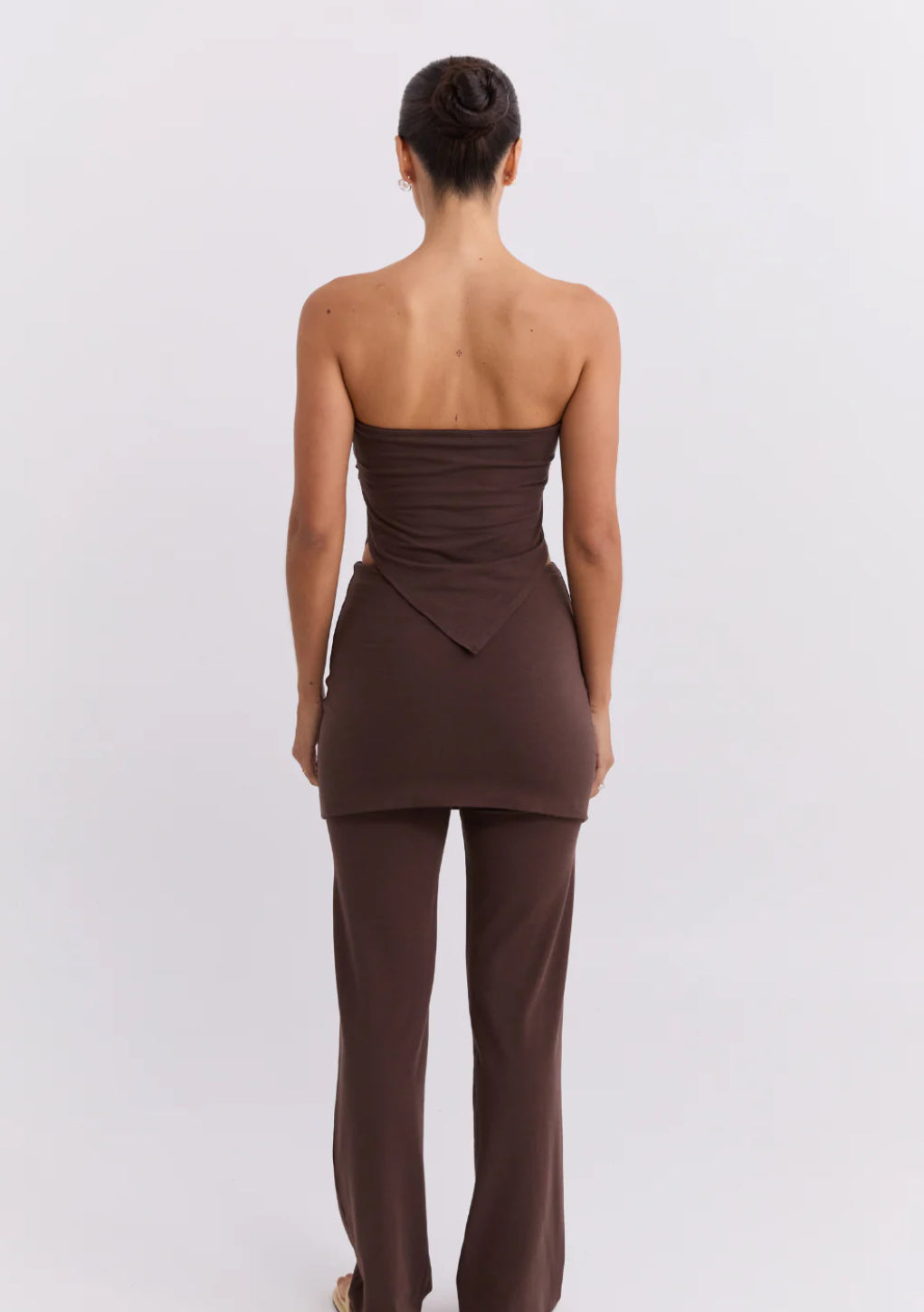 Pantskirt Dark Brown  | Pinky & Kamal