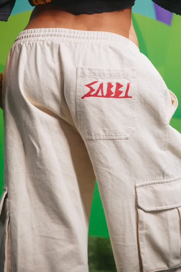 The High Quality Human Jorts - Cream | Sabbi
