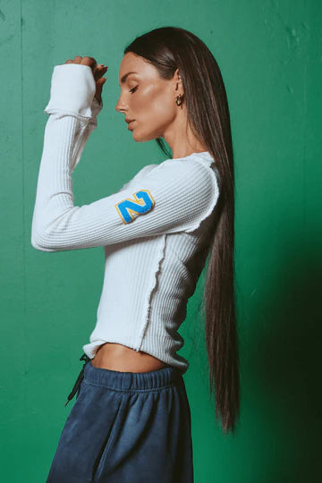 Ten On Repeat Top - Off White | Sabbi