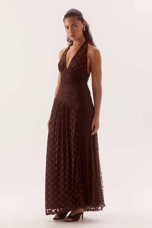Blyth Dress - Chocolate | Sovere