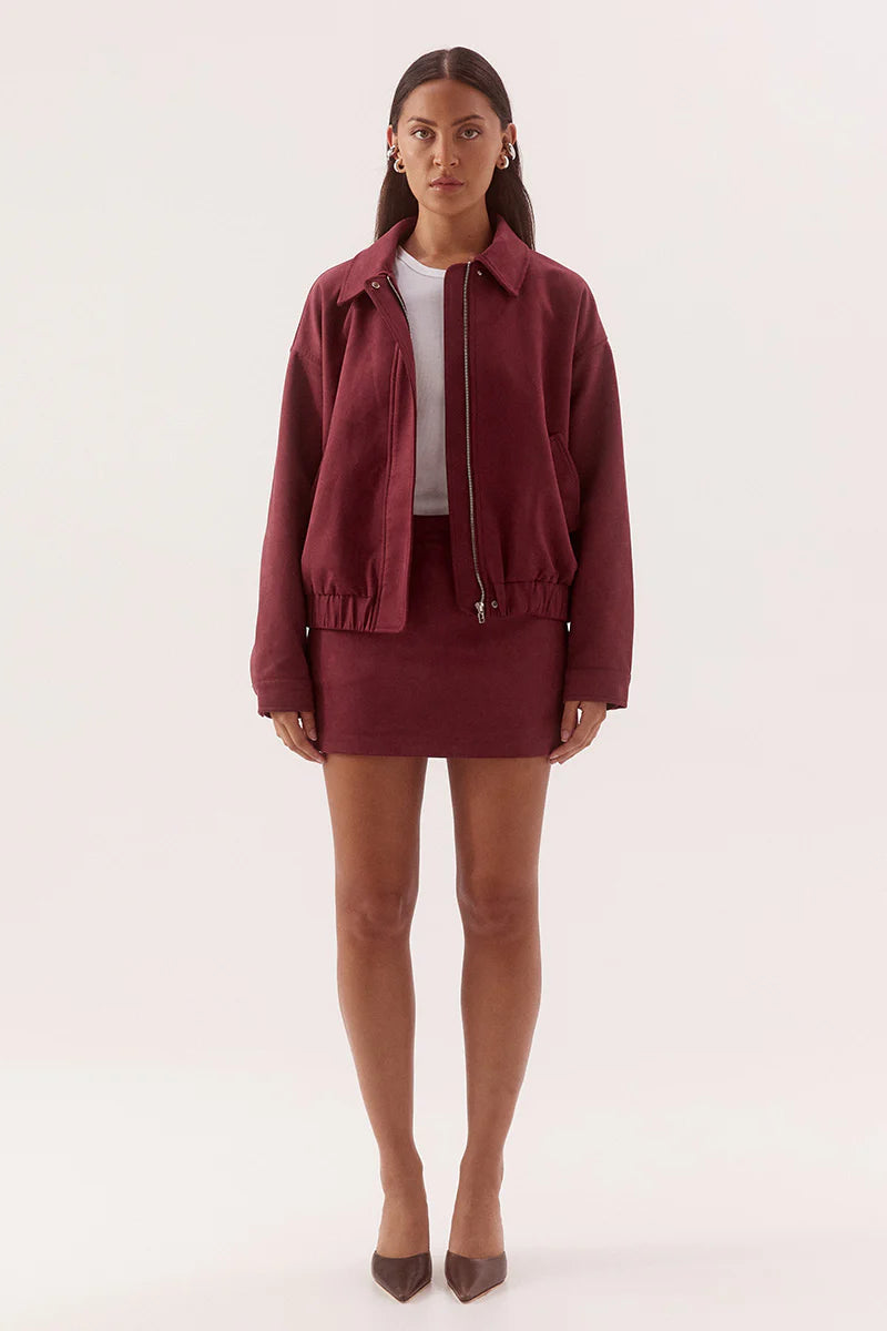 Avery Skort - Cranberry | Sovere