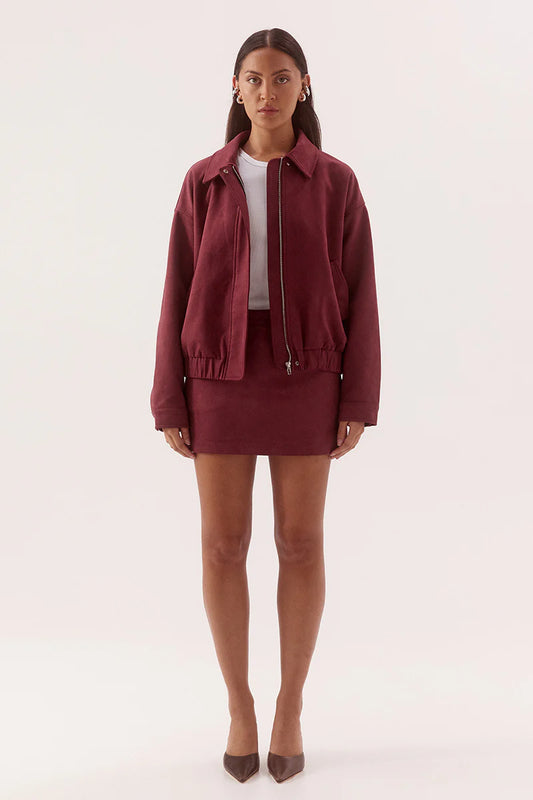Avery Skort - Cranberry | Sovere
