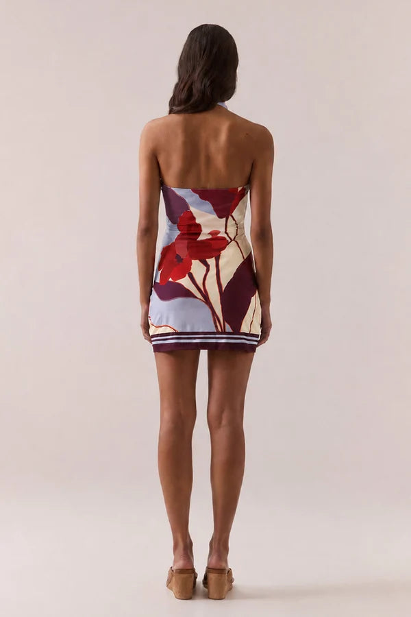 Kalea Mini Dress - Blue Bloom | Sovere