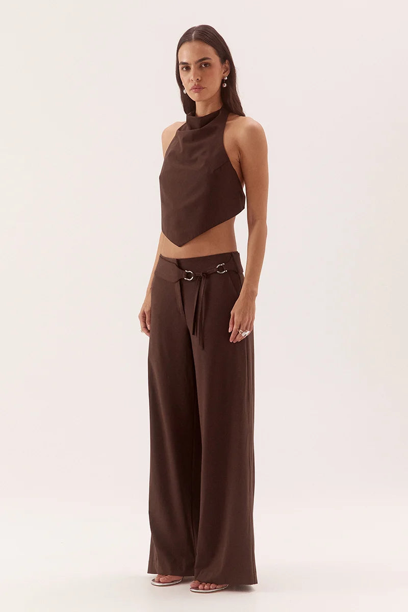 Sadie Top - Dark Chocolate | Sovere