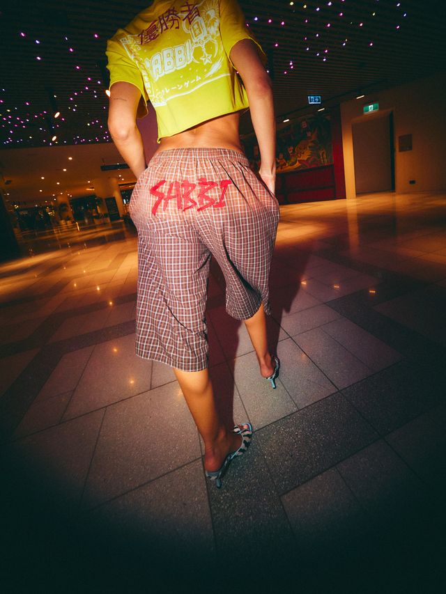 Tokyo Plaid Jort | Sabbi