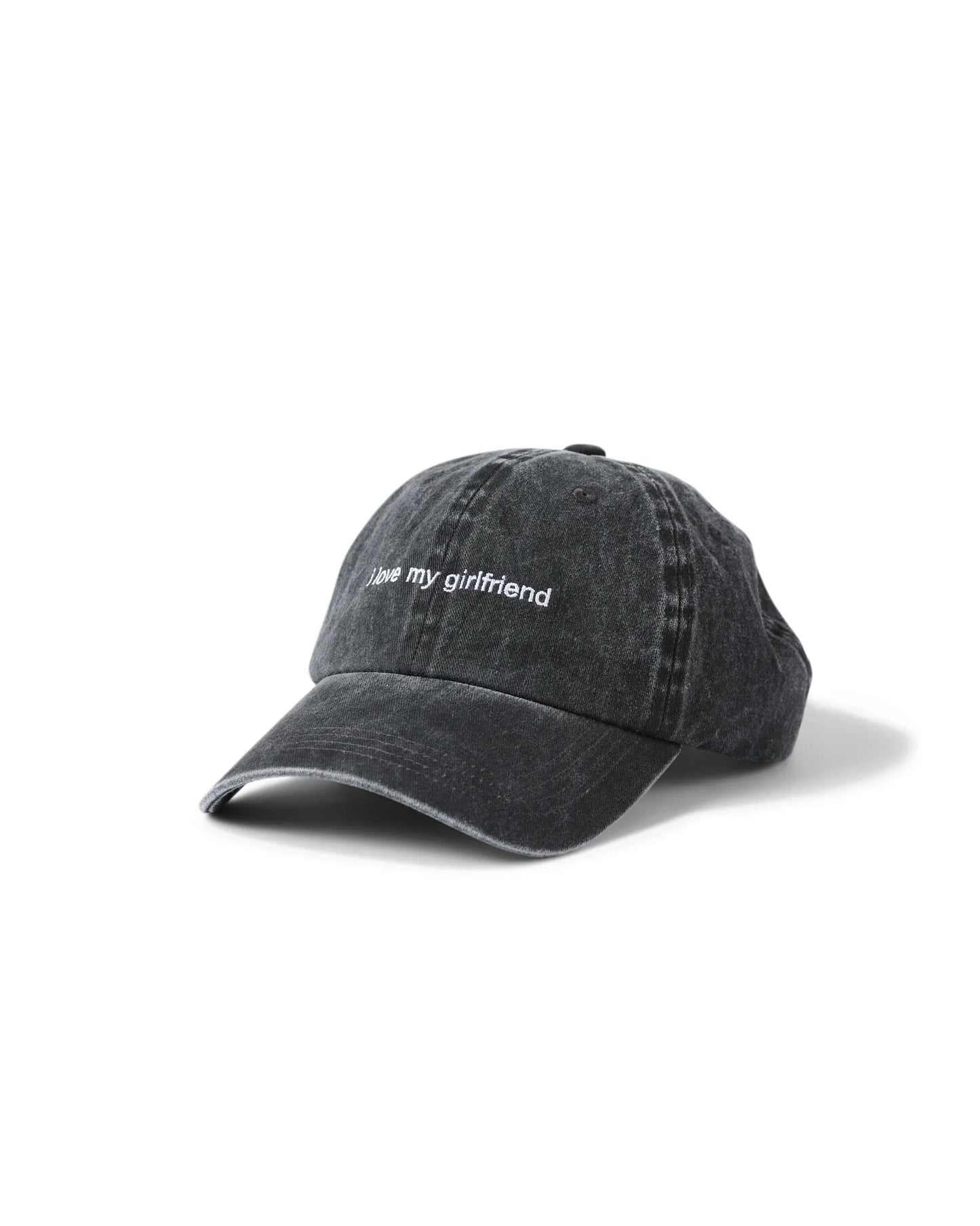 I Love My Girlfriend - Washed Black Hat | i love hats
