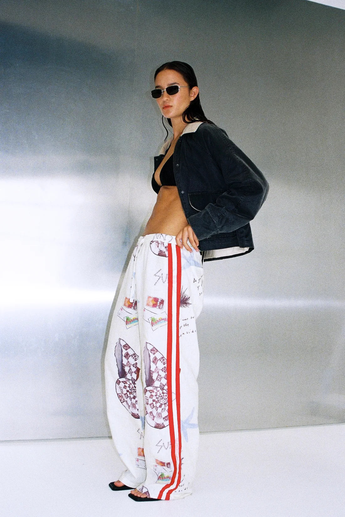 Vacation Pants - Souvenir Print | Lottie Hall