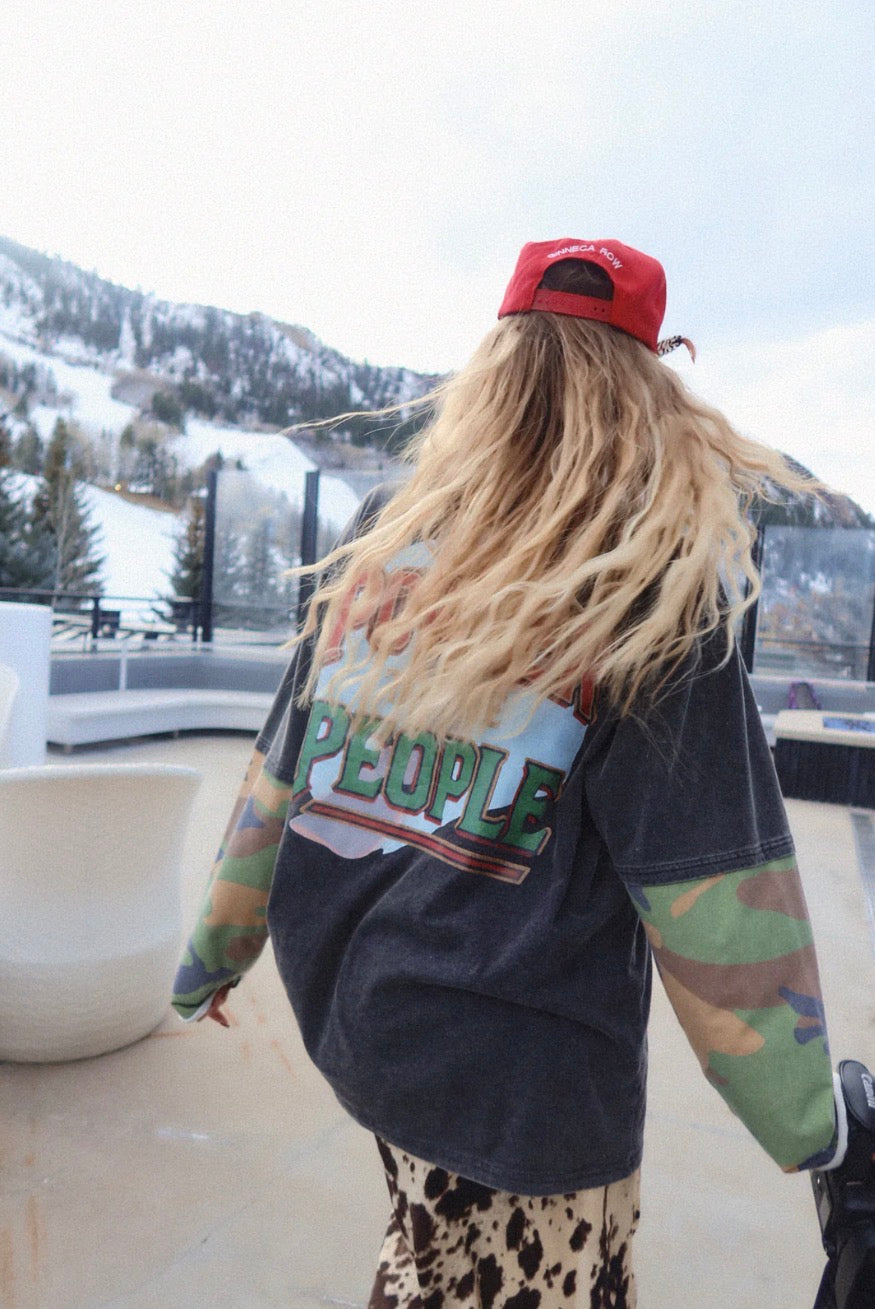The Pow Pow Long Sleeve Tee | Sabbi