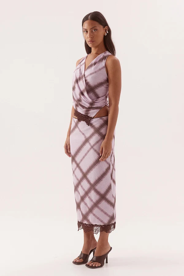 Ashti Top - Plaid | Sovere