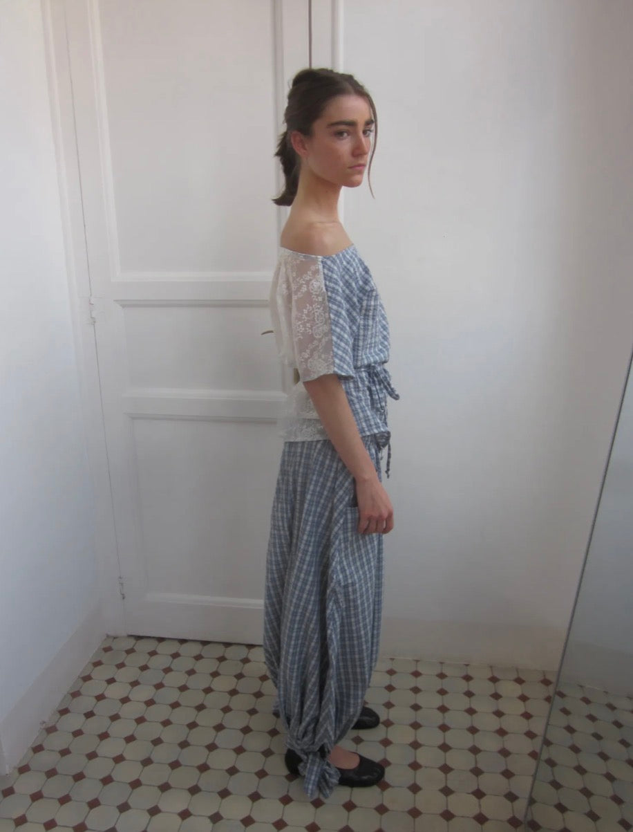 Magnolia Pants Blue | Susmie’s