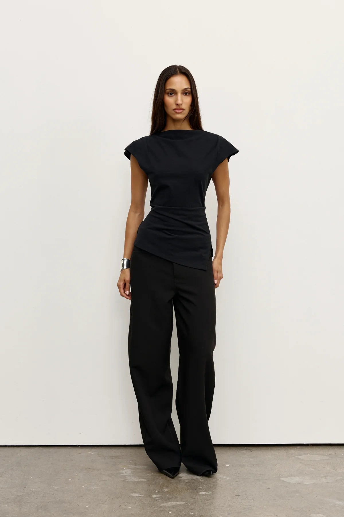 Liana Top - Black | Bayse