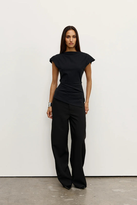 Liana Top - Black | Bayse