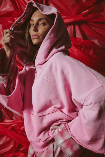 The Be A Kind Human Hoodie - Pink | Sabbi