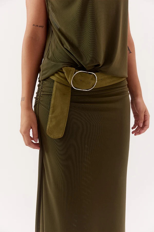 Selen Dress - Olive | Sovere