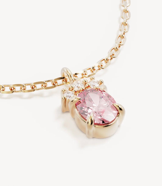 18k Gold Vermeil Embrace Love Necklace | By Charlotte