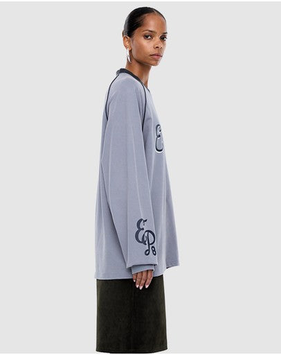 Team EP Long Sleeve Tee - Charcoal | Ena Pelly