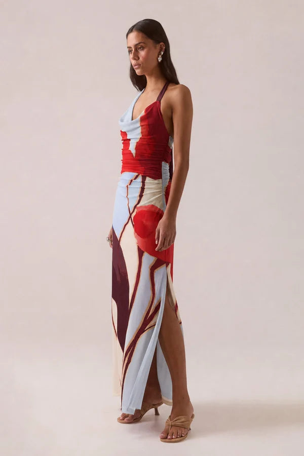 Kalea Dress - Blue Bloom | Sovere