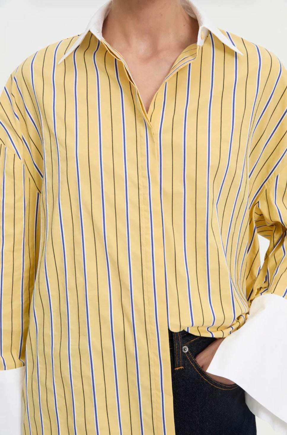 Opal Shirt Yellow | Blanca
