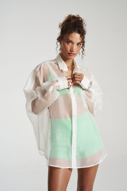 Mercurio Shirt - Angelic White | Summi Summi