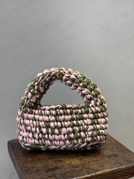 The Lys Mini - Olive & Baby Pink | ByMoja