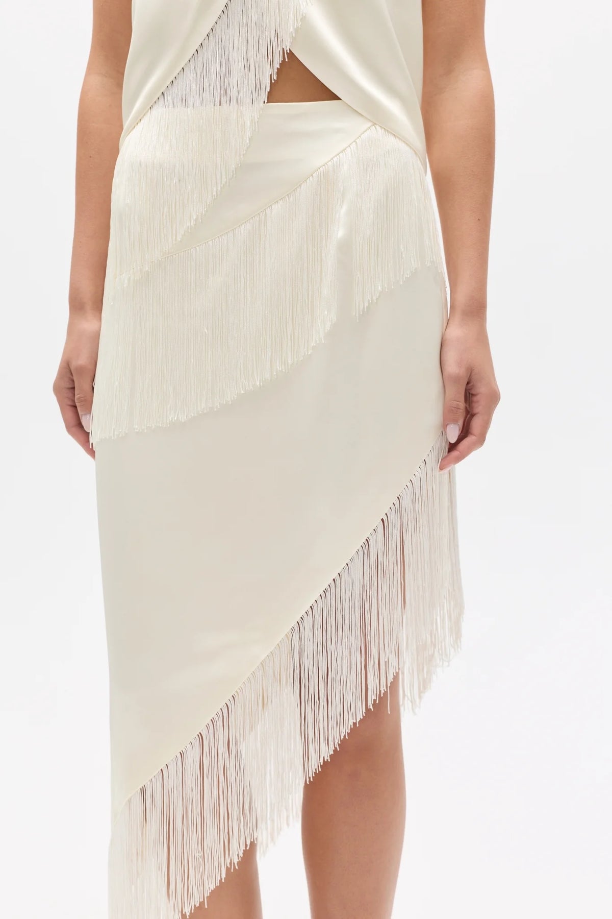 Fay Skirt - Ivory | Bayse