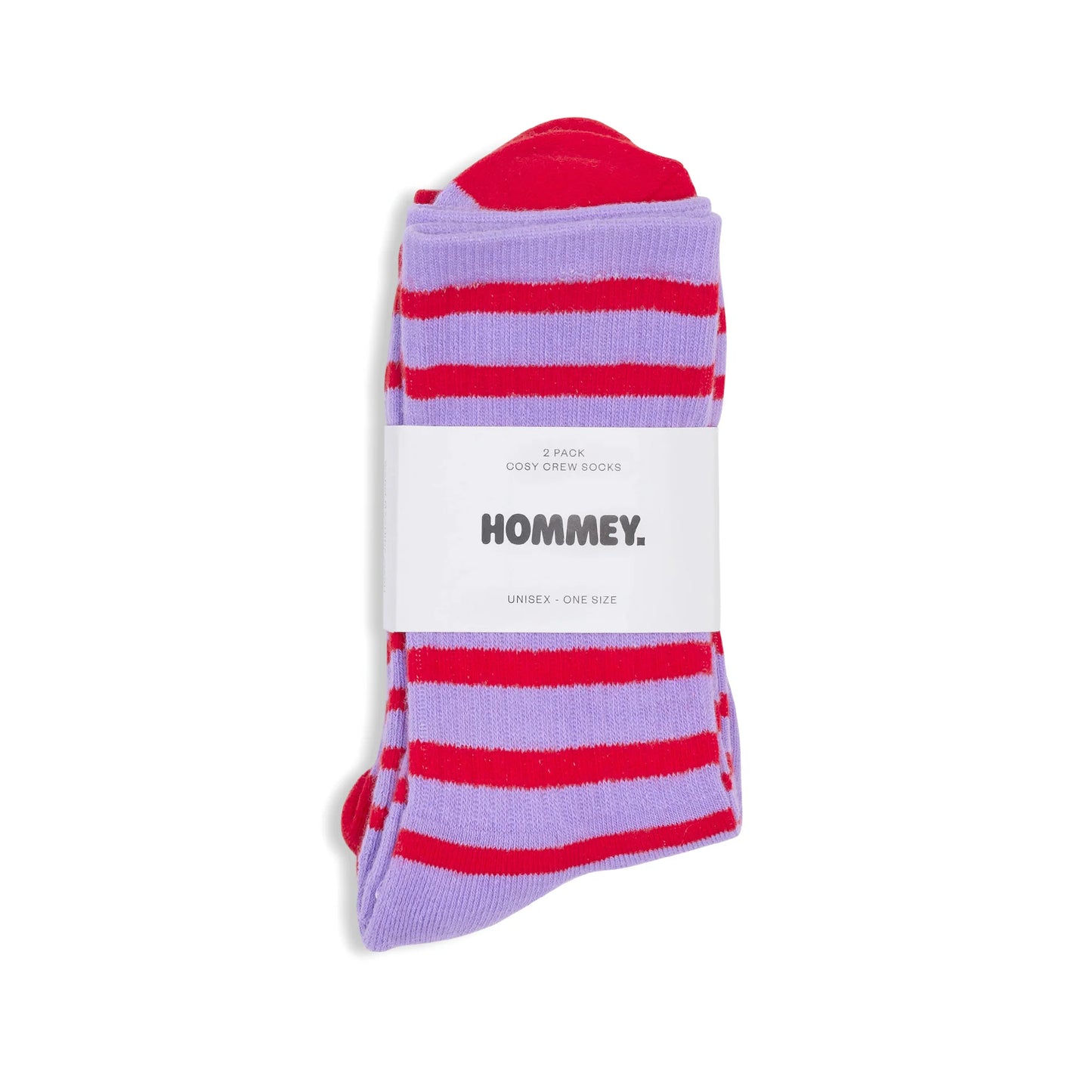 Socks 2 Pack grapefruit Stripes | Hommey