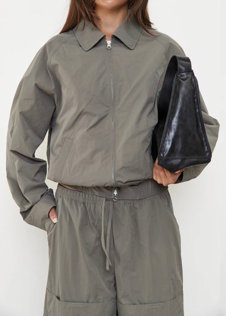 Bomber Jacket - Ash | Pinky & Kamal