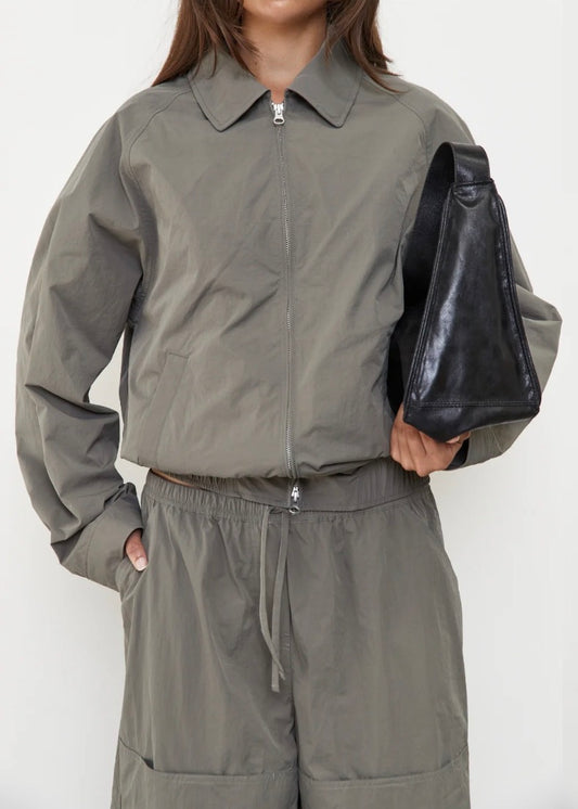 Bomber Jacket - Ash | Pinky & Kamal