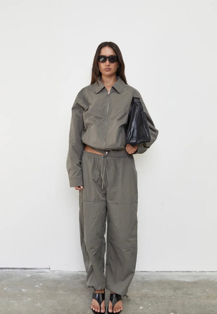 Barrel Utility Pant - Ash | Pinky & Kamal