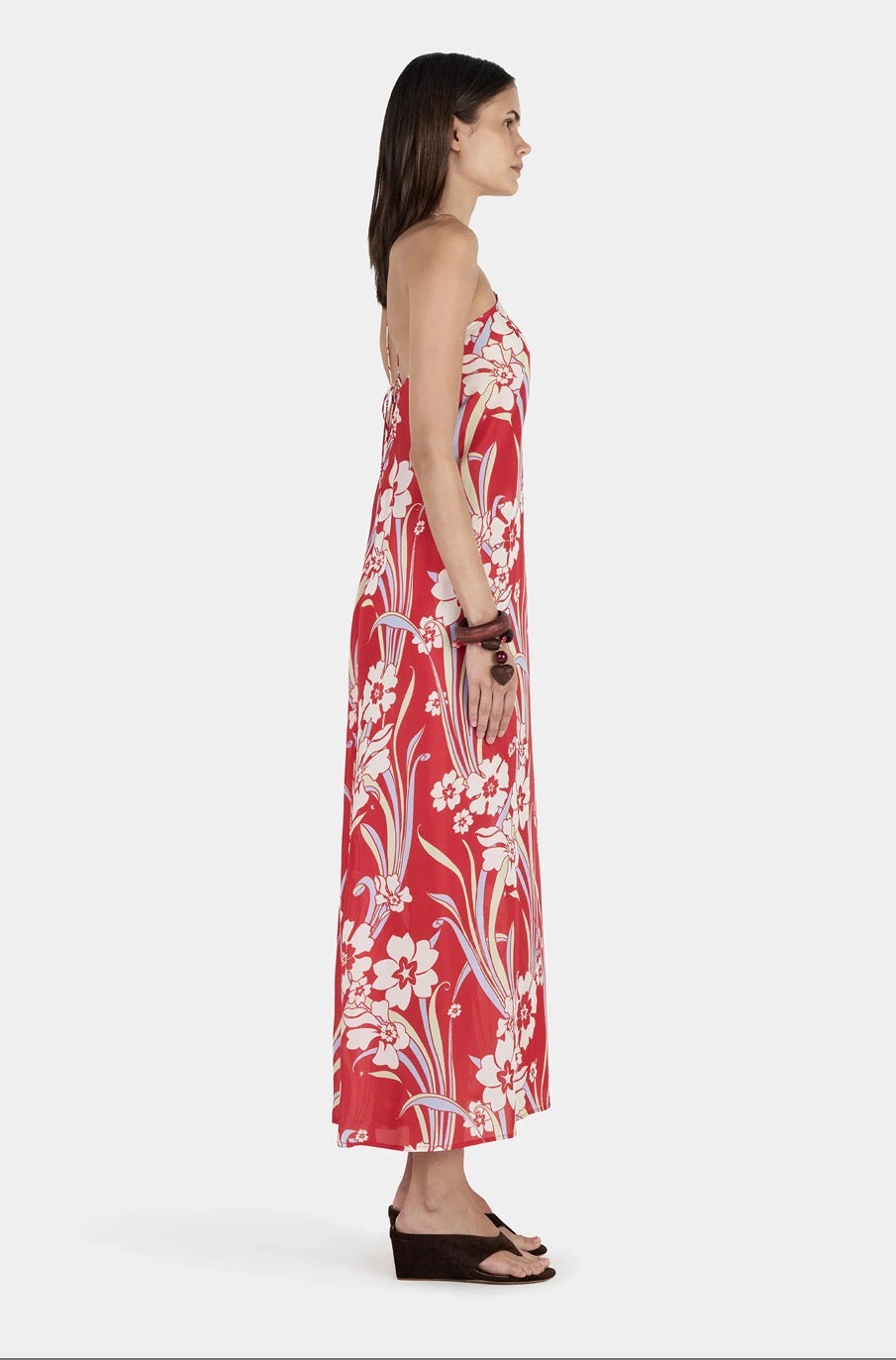 Cinzia Maxi Dress Retro Hawaii | Hansen & Gretel