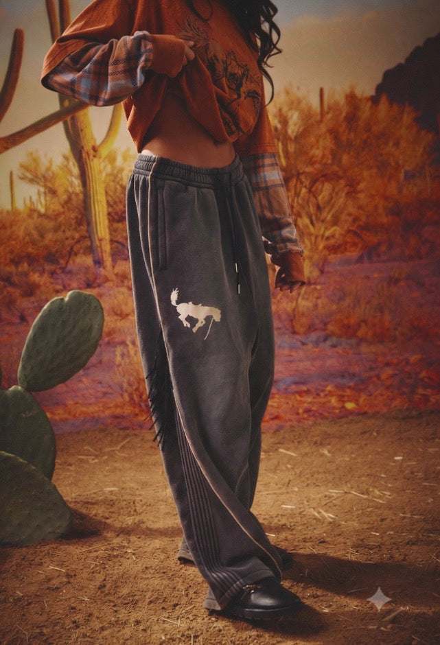 The Happy Chap Wide Leg Sweat Pants | Sabbi