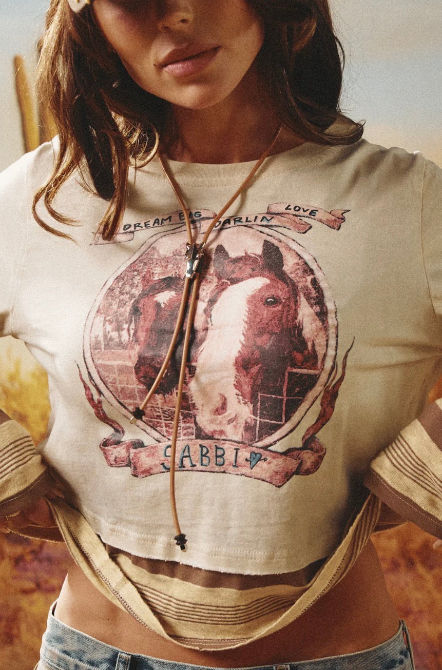 Mane Character Energy LS Tee | Sabbi