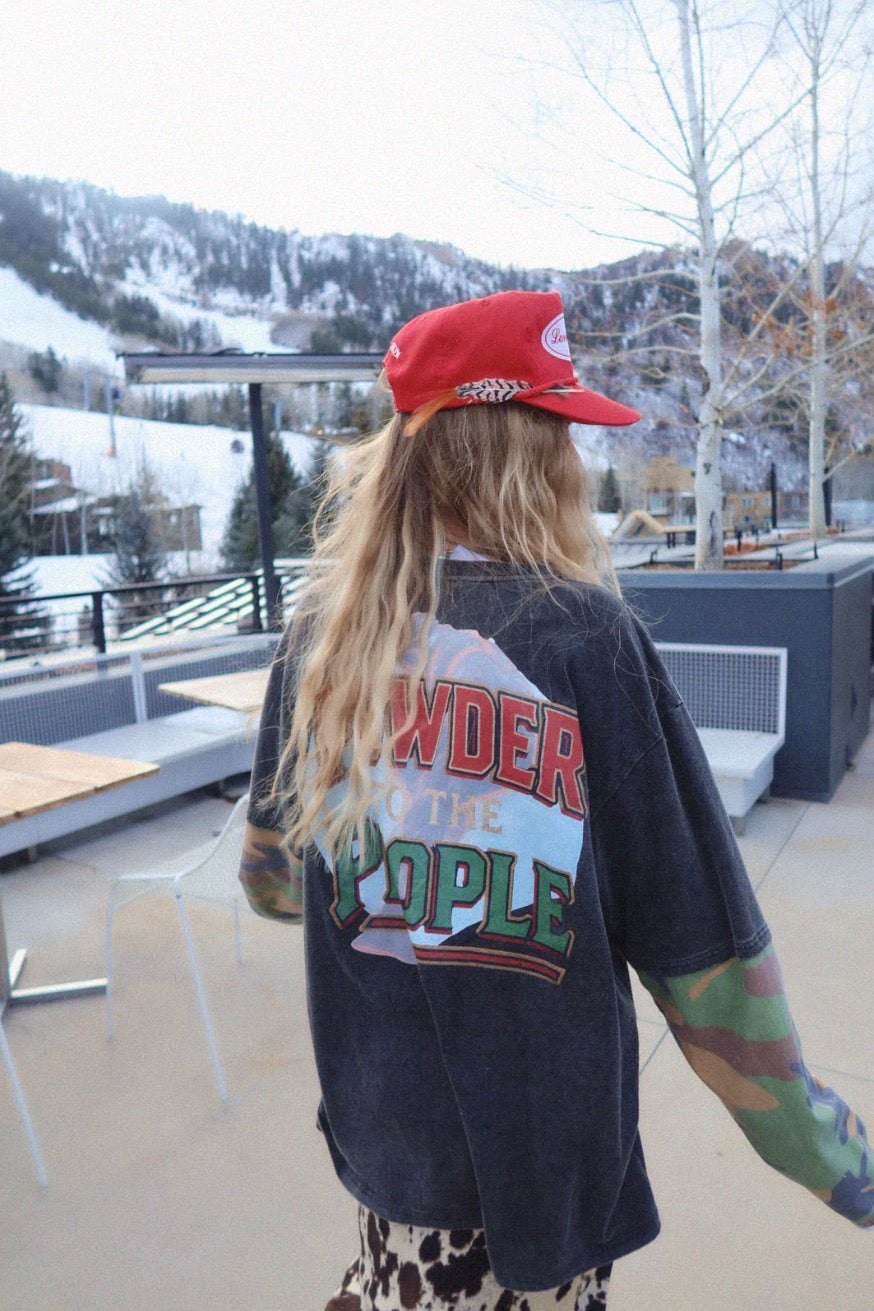 The Pow Pow Long Sleeve Tee | Sabbi