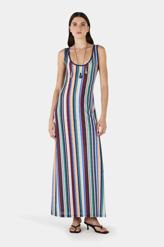 Tyra Reversible Dress Wave Length | Hansen & Gretel