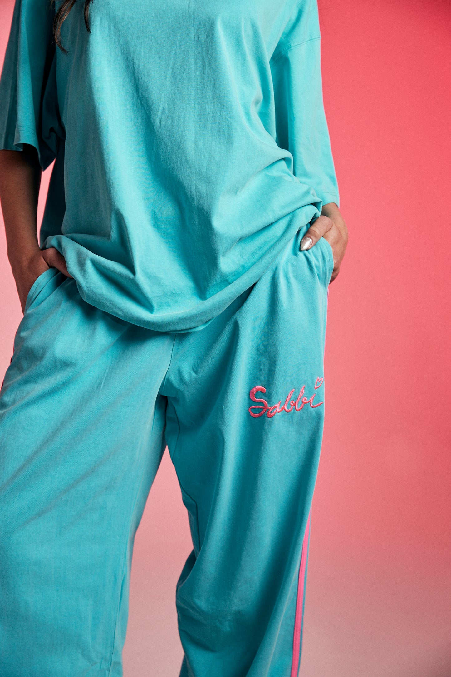 The Fluro Chido Pants - Fluro Blue | Sabbi