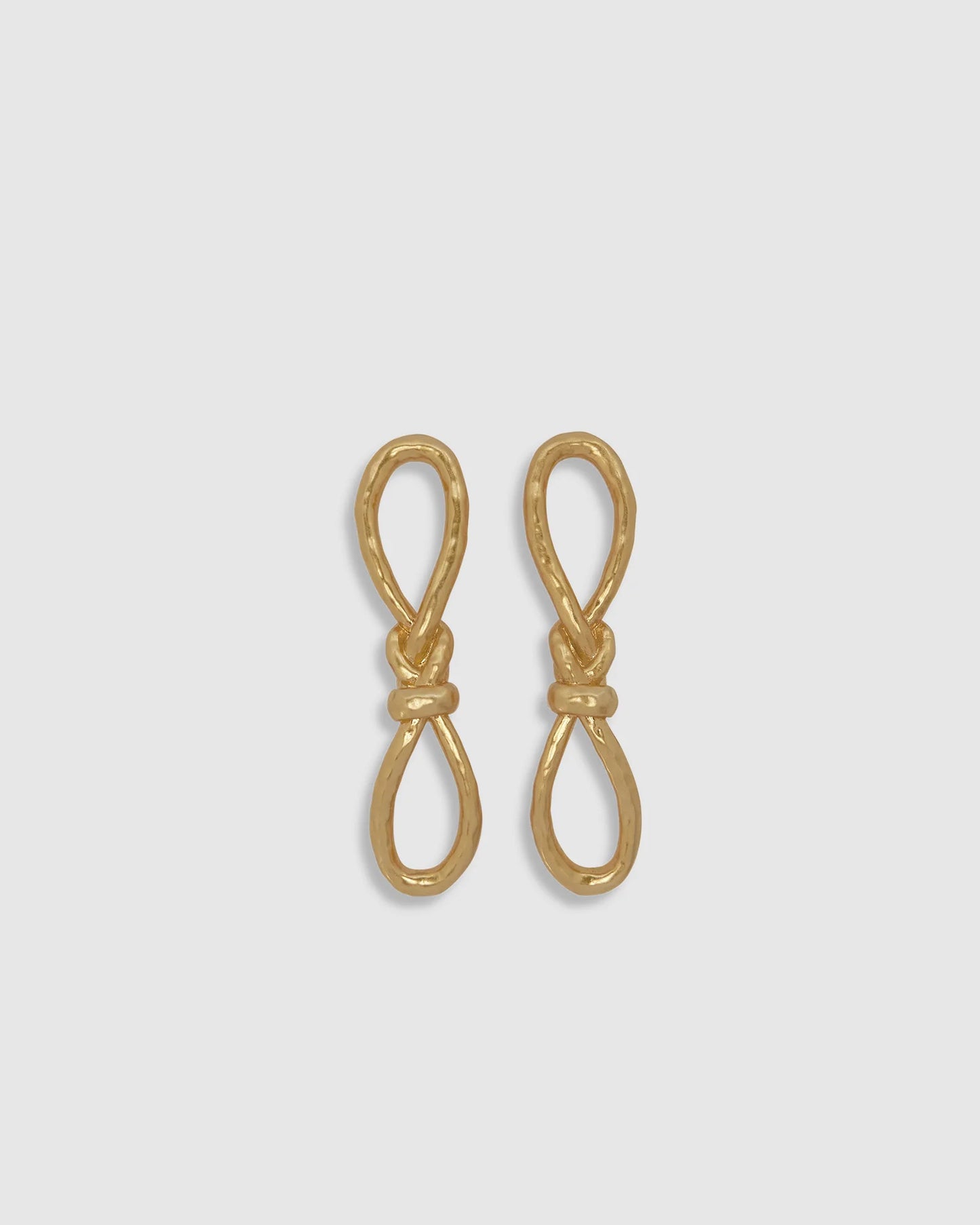 Knotted Earrings - Gold | Brie Leon