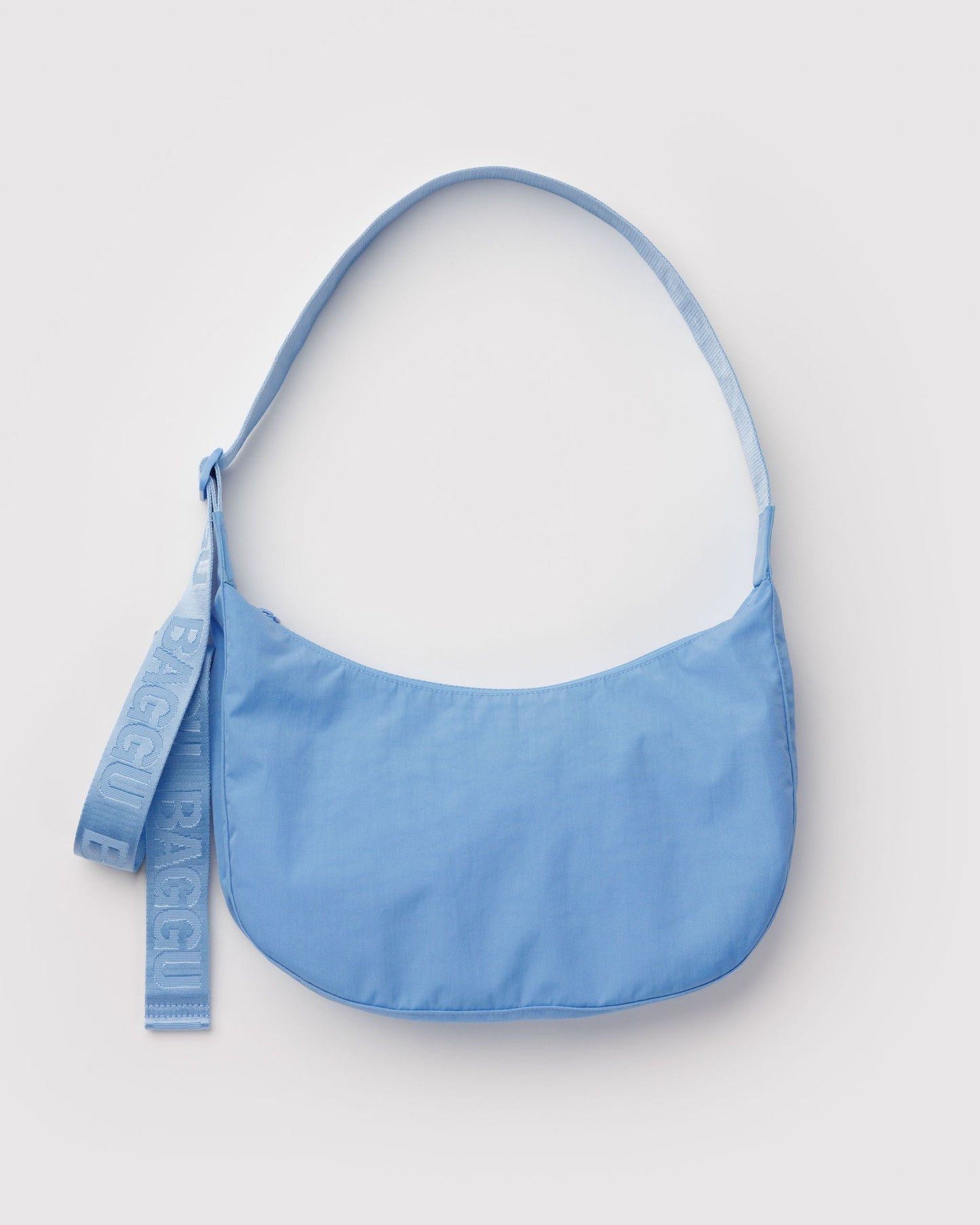 Medium Nylon Crescent Bag - Priscine | Baggu