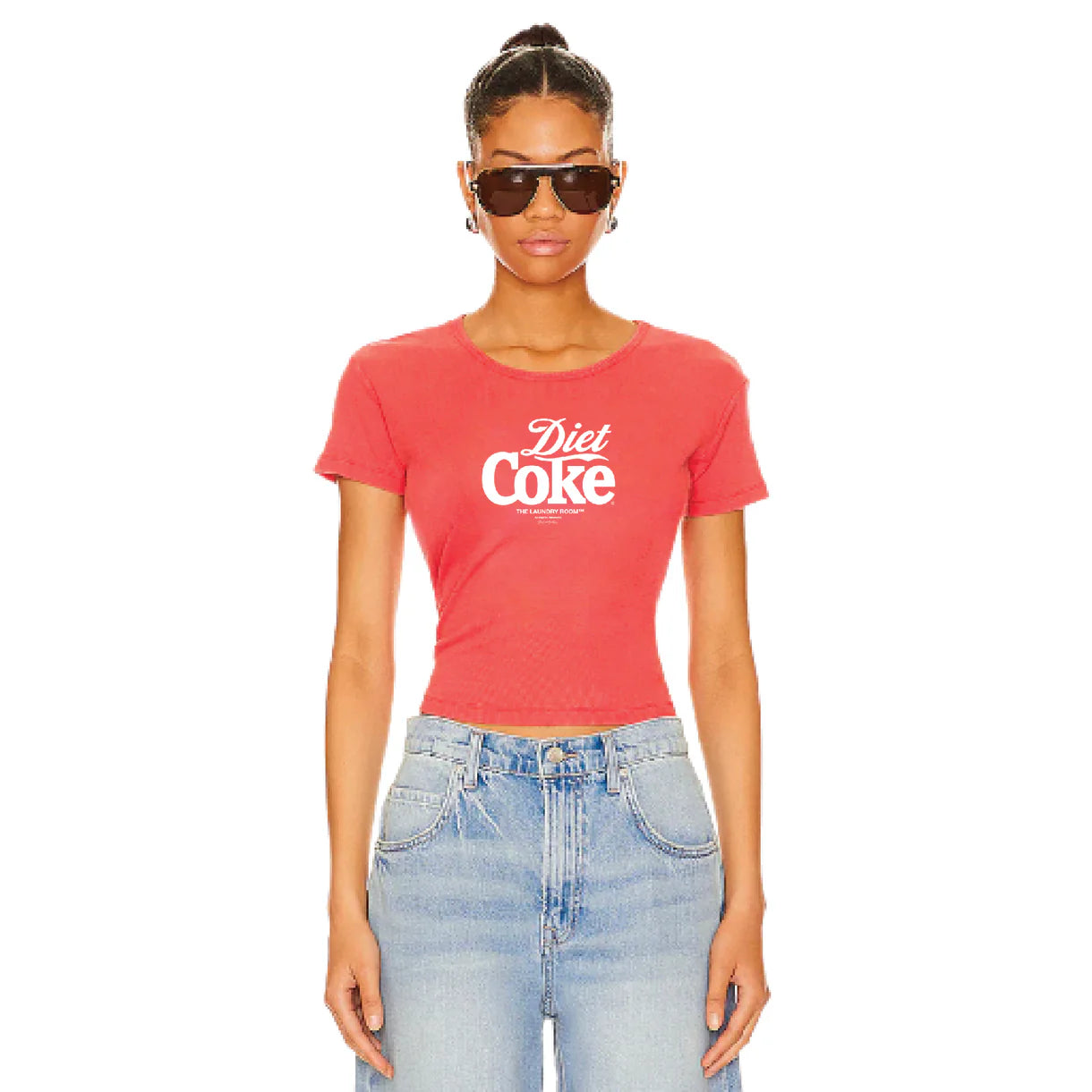 Diet Coke 94 Baby Tee - Vintage Red  | The Laundry Room