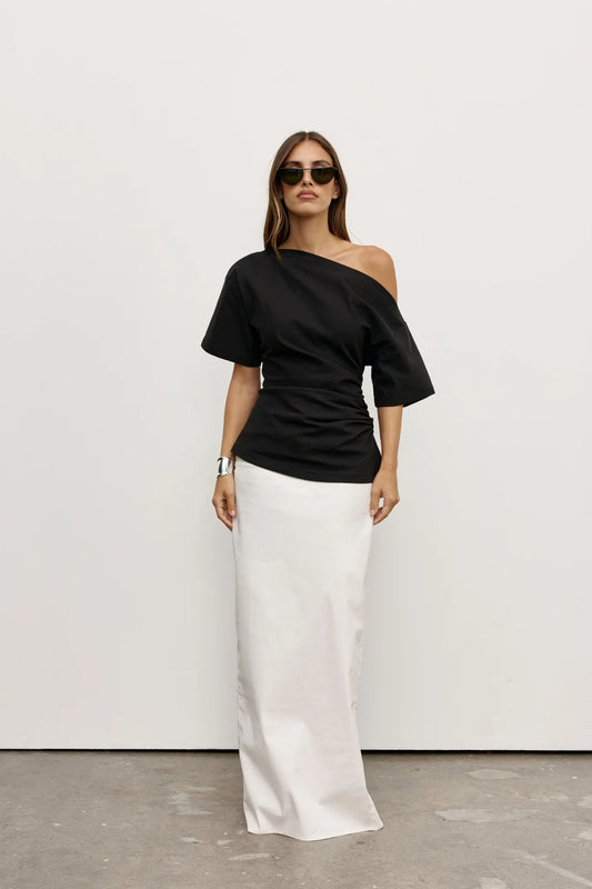 Suki Top - Black | Bayse