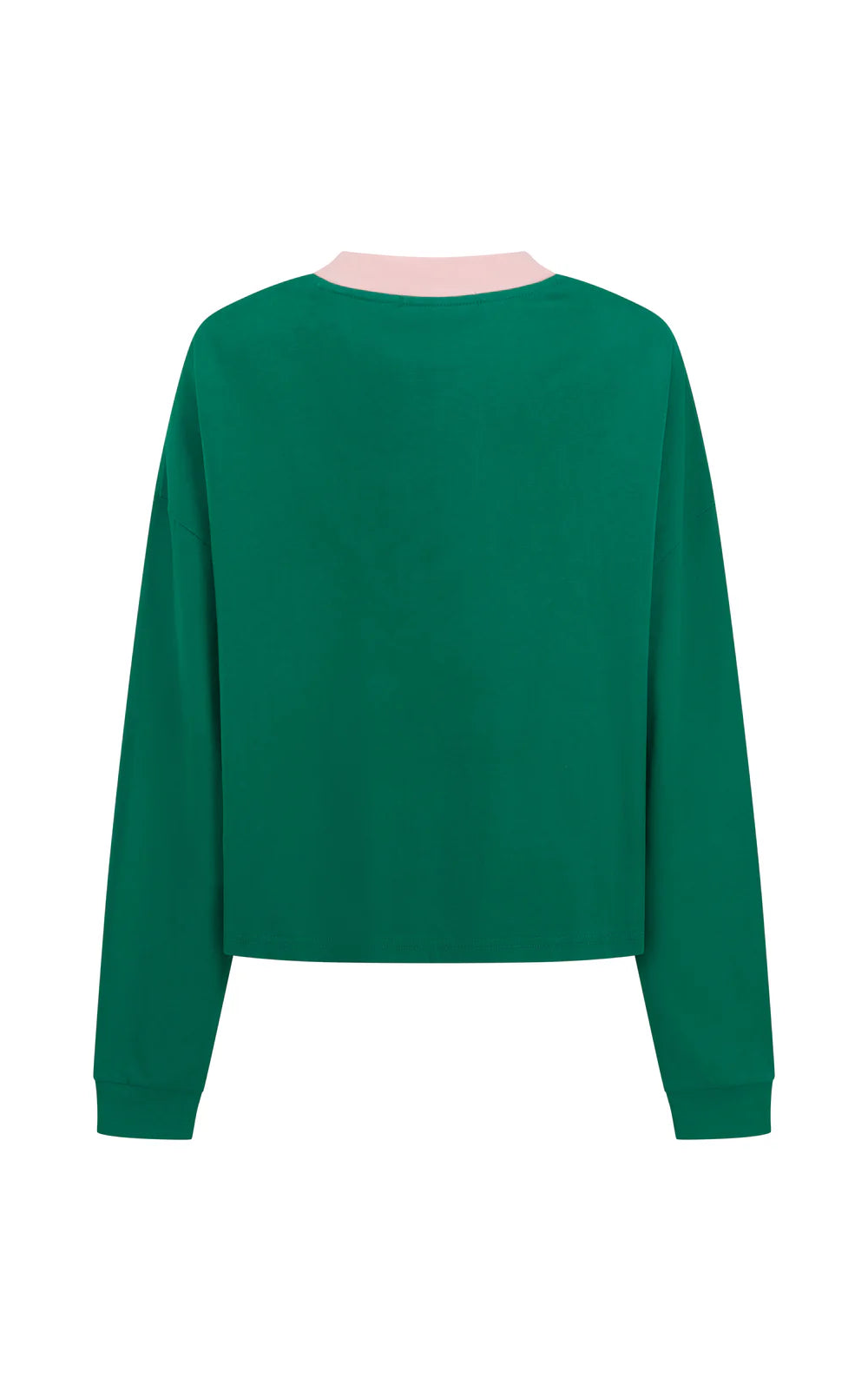 Vacanza Long Sleeve Tee - Sea Green | Araminta James